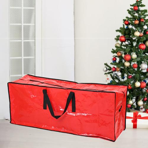 Tissu en coton Sac de stockage du sapin de Noël Solide plus de couleurs pour le choix pièce