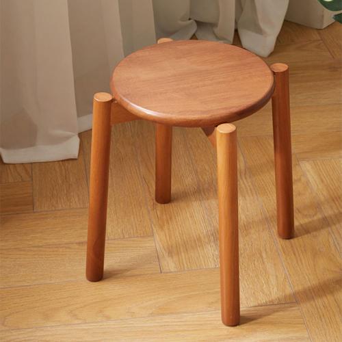 Solid Wood Stool  PC