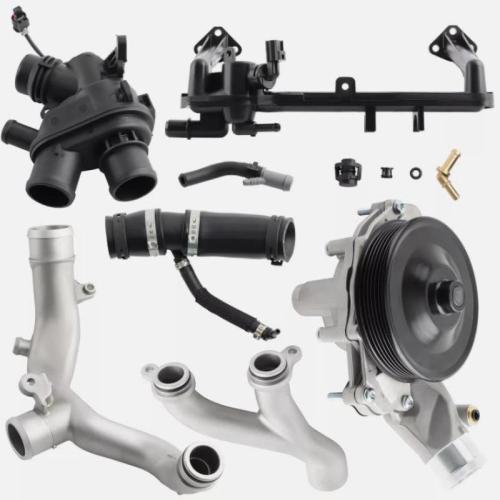 Upgraded Cooling Water Pump Pipe System Kit Fits For Land Rover Range Rover 5.0L 3.0L