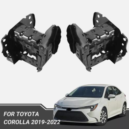 2x Front Driver+Passenger Side Bumper Brackets L&R For 2019-2023 Toyota Corolla