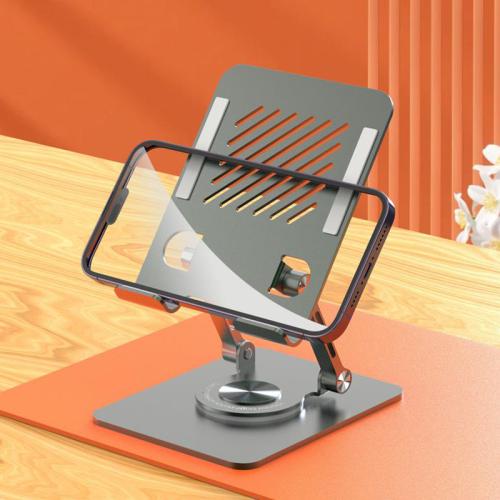 Metal 360 degree Adjustable Phone Tablet Stand Desk Holder