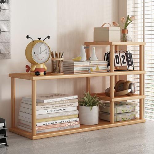 Bookshelf Desktop Storage Rack Multi-layer Office Desktop Shelf Household Small Shelf