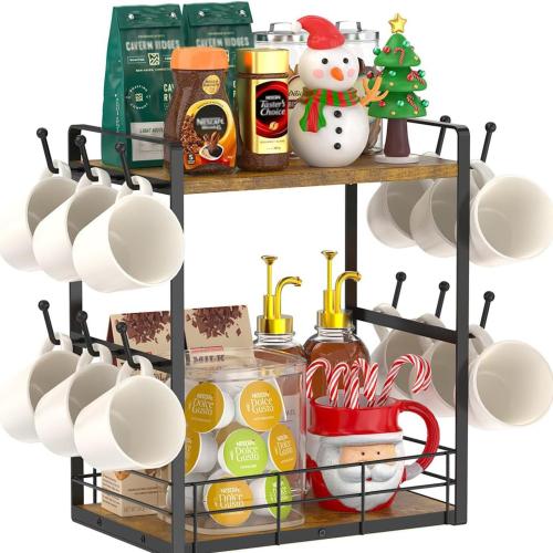 Kitchen Rack Household Desktop Adjustable Kitchen Multi-layer Storage Rack