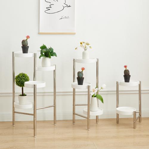 Multi-layer indoor flower shelf floor rack balcony flower rack