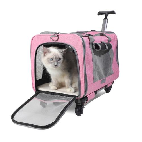 Oxford Caja de trolley para mascotas, más colores para elegir,  trozo