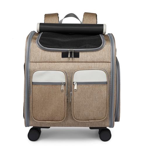 Kationischer Stoff & Leinen Pet Trolley Case,  Polyester, mehr Farben zur Auswahl,  Stück