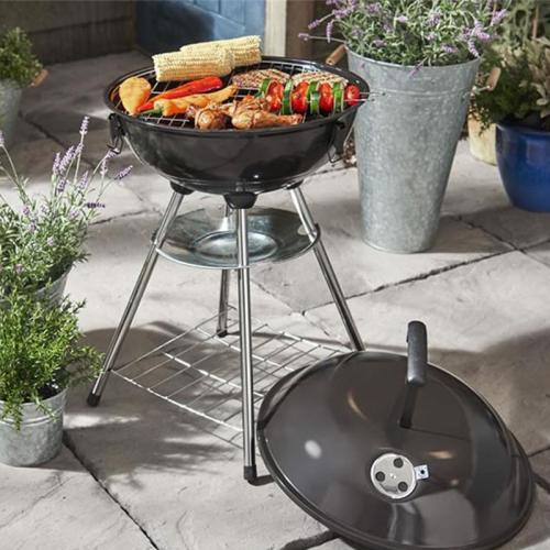 17 Inch Tripod Outdoor Barbecue Grill Outdoor Camping Grill Portable Stove