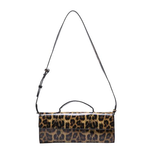 New women's bag retro leopard print shoulder bag messenger bag