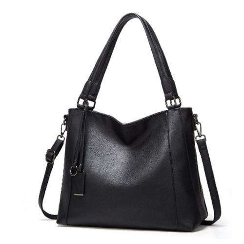 Portable Women's Bag  Fashion Crossbody Large Capacity Bag Soft Leather Bag