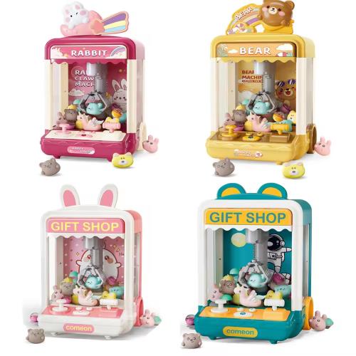 Doek & PP Katoen & Plastic Claw Toy Grabber Machine stuk