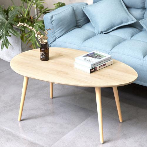 Medium Density Fiberboard & Solid Wood Tea Table PC