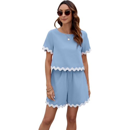 Polyester Frauen Casual Set, Solide, mehr Farben zur Auswahl,  Festgelegt