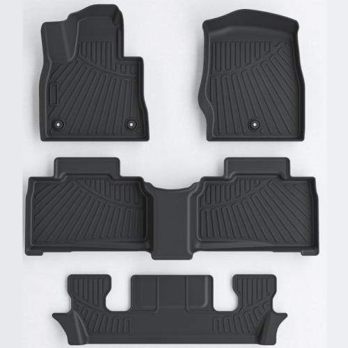 Floor Mats Trunk Cargo Liner & Backrest Mat for 2020-2025 Ford Explorer