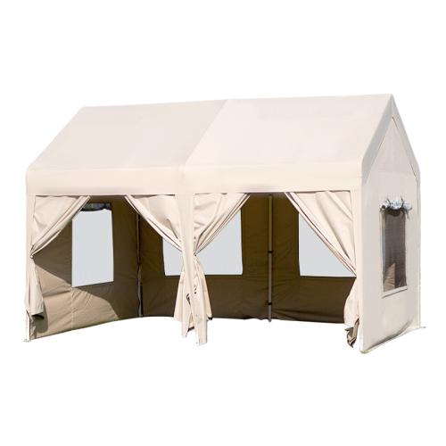 Stalen buis & Polyester Tent stuk