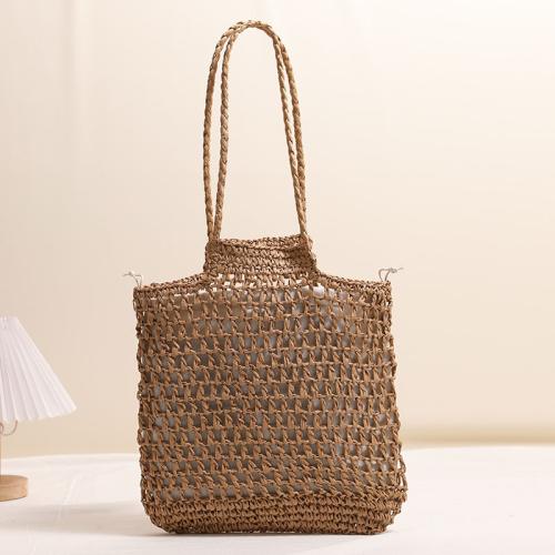 Paper Rope Easy Matching & Weave Woven Shoulder Bag PC