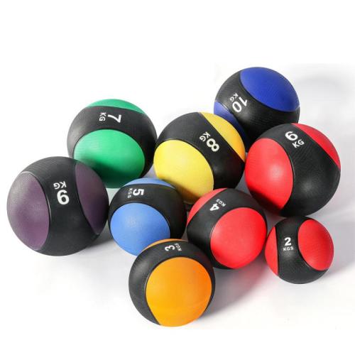 Solid Rubber Balls Gravity Fitness Training Waist Abdominal Training