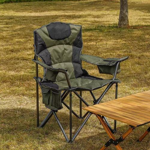 Outdoor Camping Folding Chair Portable Chair Thickened Oxford Cloth Beach Chair