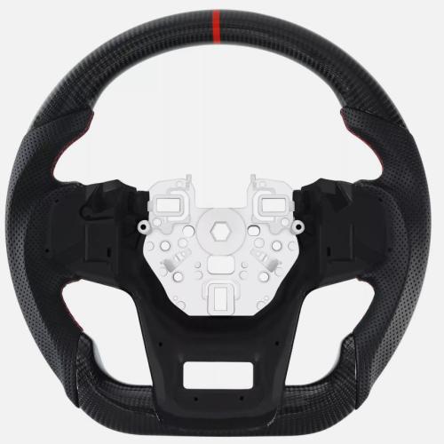 Real Carbon Fiber Steering Wheel For Ford Bronco 2021-2023