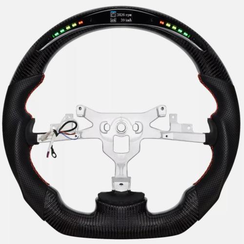 Carbon Fiber LED Steering Wheel For Chevrolet Corvette C6 Z06 ZR1 06-11