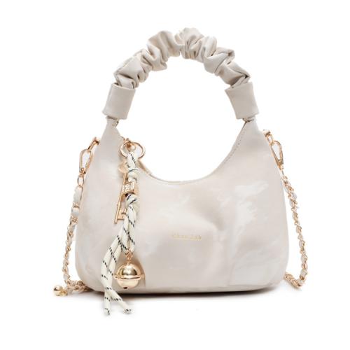 All-match Handbag Women's Spring New Fashion Pleated Shoulder Bag