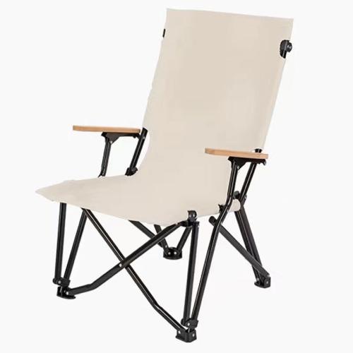 Outdoor Camping Folding Chair Portable High Backrest Cloth Comfortable Chair