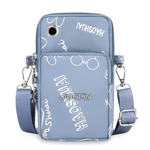 Mobile Phone Bag Nylon Cloth Bag Crossbody Small Bag Key Bag