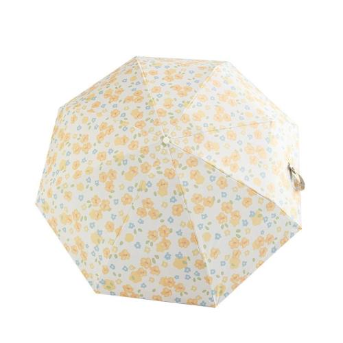 Small floral umbrella female dual-use automatic sun umbrella UV protection