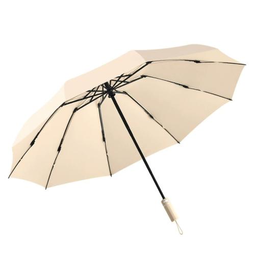 New 10-bone reverse umbrella folding ultra-light automatic thickened reinforced umbrella