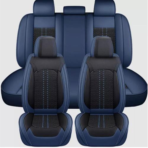 For Toyota Car Seat Cover Full Set  Leather Front+Rear Protectors Cushion