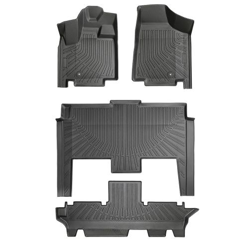 Floor Mats for 2008-2020 Dodge Grand Caravan 4PCS All Weather Front & Rear Liner