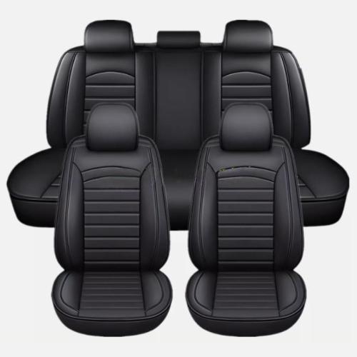 For Toyota Car Seat Cover Full Set Leather  Front Rear Protector Cushion