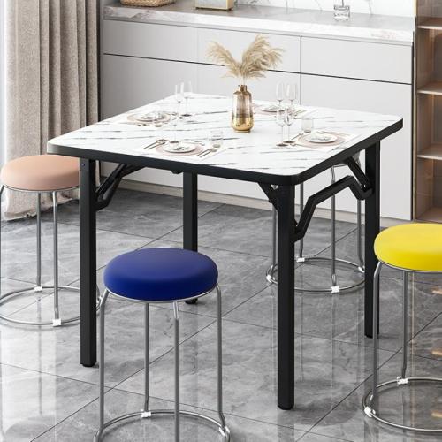 Medium Density Fiberboard & Carbon Steel Antirust Foldable Table thicken PC