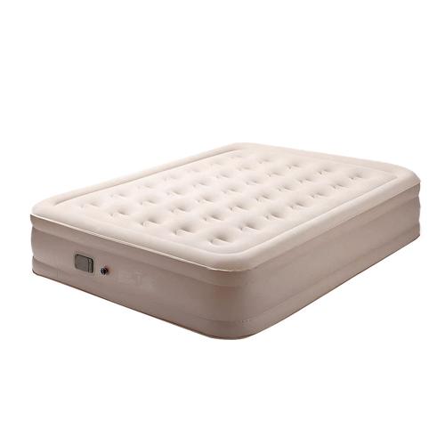 Automatic Inflatable Mattress Outdoor Camping PVC Flocking Bed Thickened Inflatable Bed