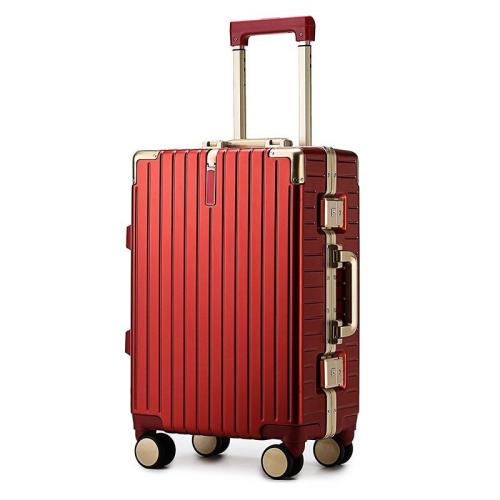 Aluminium & PC-Polycarbonate Suitcase Polyester PC