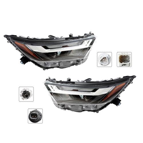 LED Headlight Assembly Pair 2pc 811500R350 811100R350 For 2022 2023 Toyota RAV4