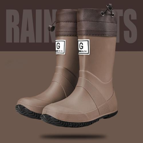 PVC Rain Boots hardwearing & anti-skidding & waterproof & unisex Pair