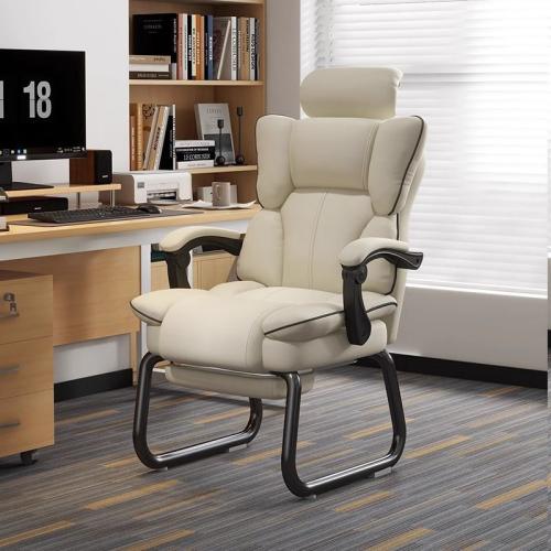 Bow Leg Office Chair Home Computer Chair Comfortable Chair