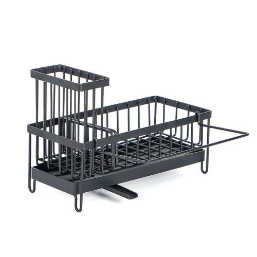 Sink Drain Rack Kitchen Supplies Storage Rack Steel Rack