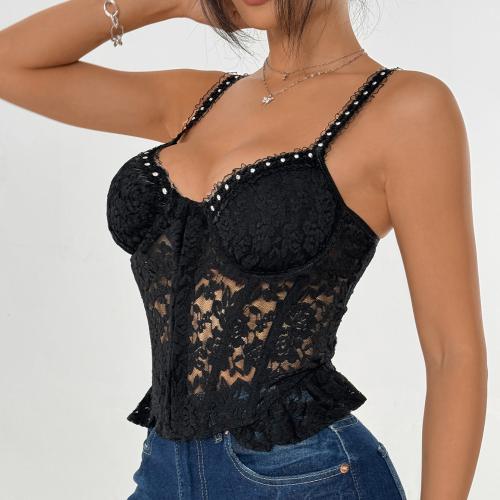 Polyester Camisole Noir pièce