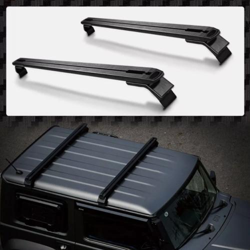 2pcs Lockable Roof Rail Frame Cross Bar for Suzuki Jimny 2019-2024