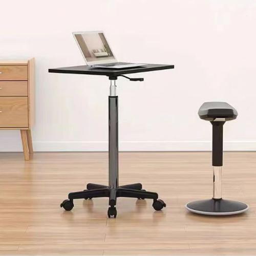 Lifting Table with Pulley Small Bedside Standing Laptop Table Live Broadcast Workbench Desk