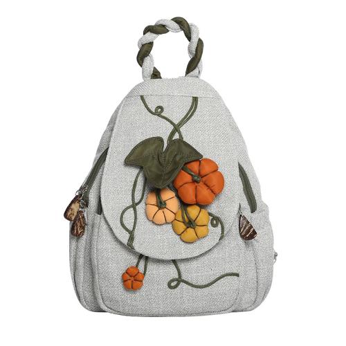 Toile Backpack Blanc pièce