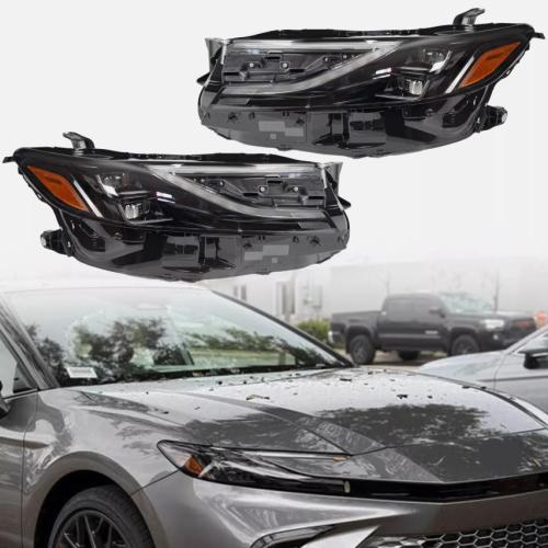 For 2024 2025 Toyota Camry XSE XLE Headlight LED Assembly Driver Passenger Pair