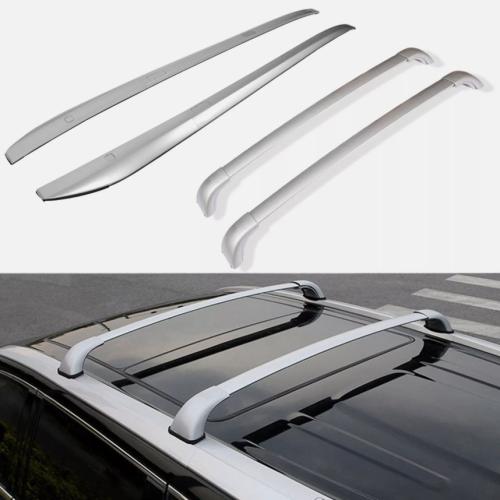 For 2014-2019 Toyota Highlander Cross Bars Roof Rack Side Rails Set