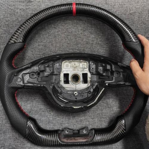 Carbon Fiber Steering Wheel for Mercedes-Benz AMG C63 C43 SLC GLC GLE GLS GLA