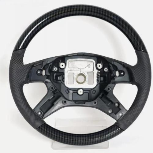 Hydro Dip Carbon Fiber Steering Wheel Fit for 13-18 Mercedes Benz G Class G500 G550