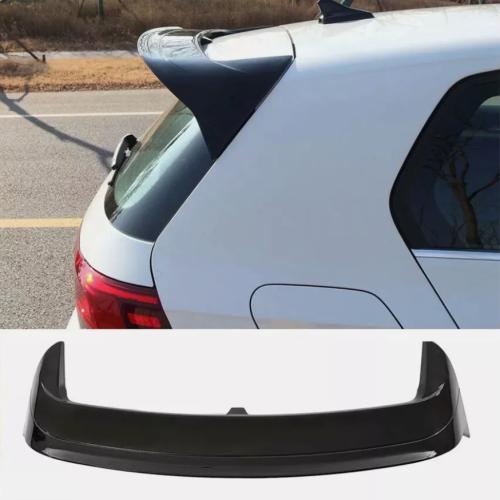 Gloss Black Roof Spoiler Rear Spoiler Lip For VW Golf 8 MK8 GTI 2021-2023