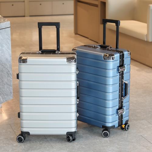 ABS & PC-Polycarbonate Suitcase Aluminium & Polyester PC