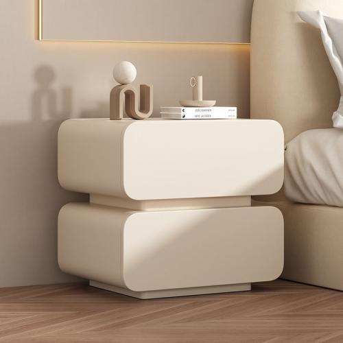 Bedside Table Simple Modern Solid Wood Bedside Storage Cabinet