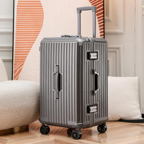 ABS & PC-Polycarbonate Suitcase Aluminium & Polyester PC